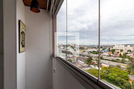 Varanda da Sala de apartamento à venda com 2 quartos, 70m² em Vila Taquari, São Paulo