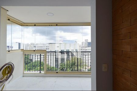 Varanda da Sala de apartamento para alugar com 2 quartos, 67m² em Bela Vista, São Paulo