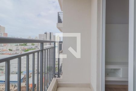 Varanda Sala de apartamento para alugar com 1 quarto, 38m² em Brás, São Paulo