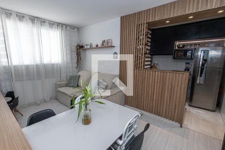 Sala de apartamento para alugar com 2 quartos, 48m² em Castelo, Belo Horizonte