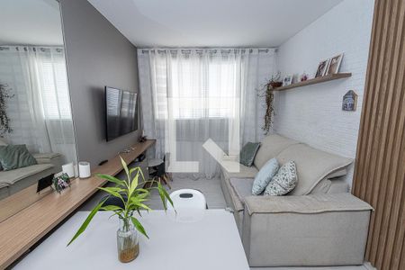 Sala de apartamento para alugar com 2 quartos, 48m² em Castelo, Belo Horizonte