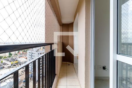 Varanda da Sala de apartamento para alugar com 2 quartos, 58m² em Jardim Sao Luiz, São Paulo