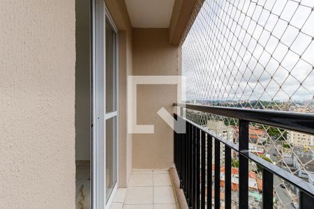 Varanda da Sala de apartamento para alugar com 2 quartos, 58m² em Jardim Sao Luiz, São Paulo