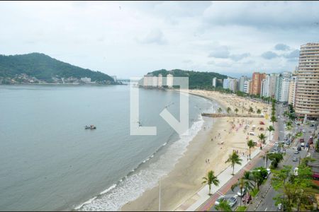 Vista da Sala de apartamento para alugar com 3 quartos, 100m² em Itararé, São Vicente