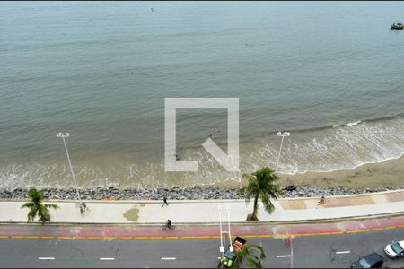 Vista da Sala de apartamento para alugar com 3 quartos, 100m² em Itararé, São Vicente