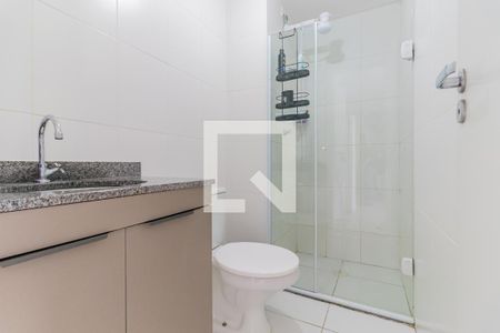 Banheiro de apartamento para alugar com 2 quartos, 40m² em Campo Grande, São Paulo