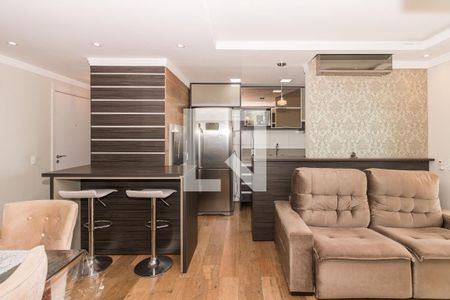 Sala de apartamento à venda com 2 quartos, 66m² em São Geraldo, Porto Alegre