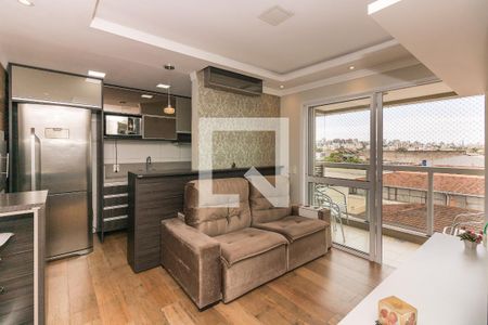 Sala de apartamento à venda com 2 quartos, 66m² em São Geraldo, Porto Alegre