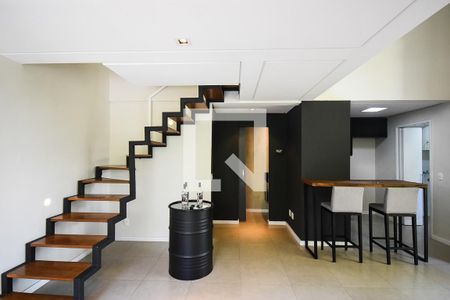 Sala de apartamento à venda com 1 quarto, 89m² em Vila Suzana, São Paulo