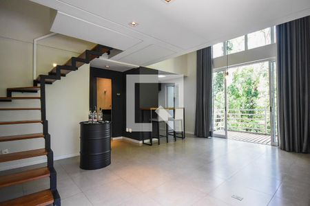 Sala de apartamento à venda com 1 quarto, 89m² em Vila Suzana, São Paulo
