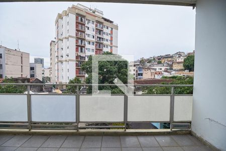 Sala Varanda de apartamento para alugar com 2 quartos, 70m² em Estácio, Rio de Janeiro