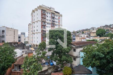 Sala Varanda Vista de apartamento à venda com 2 quartos, 70m² em Estácio, Rio de Janeiro