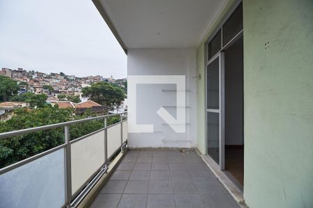 Sala Varanda de apartamento à venda com 2 quartos, 70m² em Estácio, Rio de Janeiro