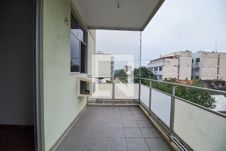Sala Varanda de apartamento à venda com 2 quartos, 70m² em Estácio, Rio de Janeiro