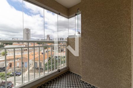 Varanda da Sala de apartamento para alugar com 2 quartos, 55m² em Vila Moinho Velho, São Paulo