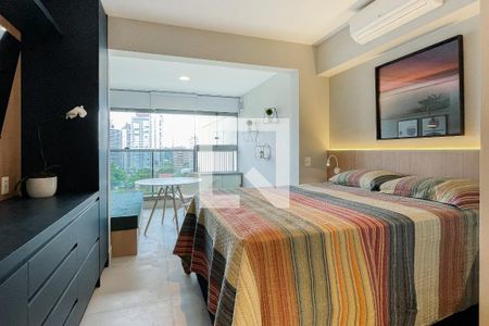 Apartamento para alugar com 31m², 1 quarto e sem vagaStudio - cama de casal
