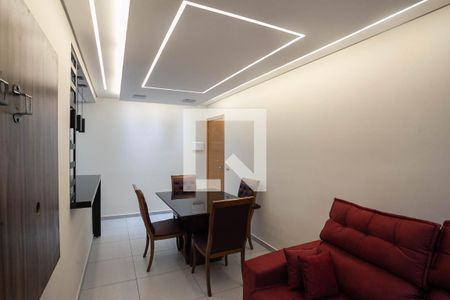 Sala de apartamento à venda com 2 quartos, 54m² em São Gotardo, Belo Horizonte
