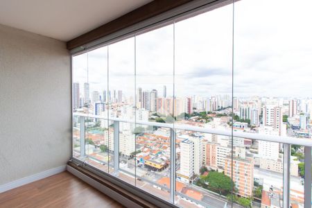 Varanda do Studio de apartamento para alugar com 0 quarto, 35m² em Vila Gomes Cardim, São Paulo