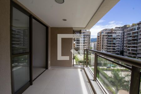 Varanda de apartamento para alugar com 3 quartos, 89m² em Recreio dos Bandeirantes, Rio de Janeiro