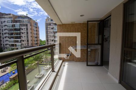 Varanda de apartamento para alugar com 3 quartos, 89m² em Recreio dos Bandeirantes, Rio de Janeiro