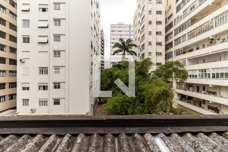 Vista do Studio de kitnet/studio para alugar com 1 quarto, 35m² em Higienópolis, São Paulo