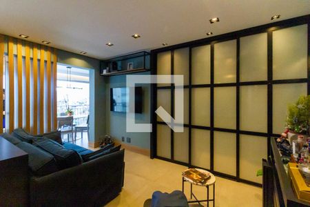 Sala de apartamento à venda com 1 quarto, 62m² em Vila Anastácio, São Paulo