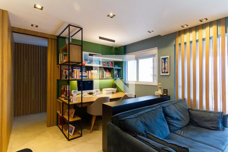 Sala de apartamento à venda com 1 quarto, 62m² em Vila Anastácio, São Paulo