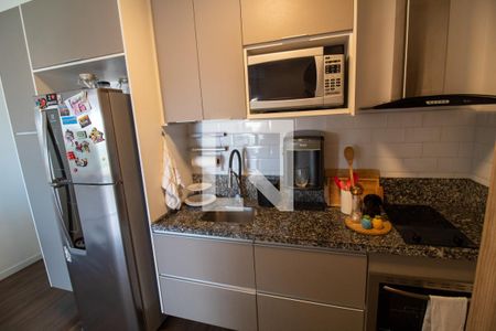 Cozinha de apartamento à venda com 3 quartos, 71m² em Santo Amaro, São Paulo