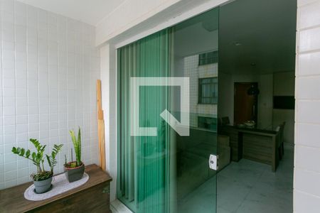 Varanda da Sala de apartamento à venda com 2 quartos, 68m² em Sion, Belo Horizonte