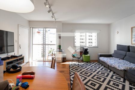 Sala de apartamento à venda com 3 quartos, 115m² em Moema, São Paulo