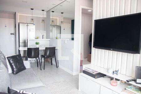 Sala de apartamento à venda com 2 quartos, 47m² em Parque Vitoria, São Paulo