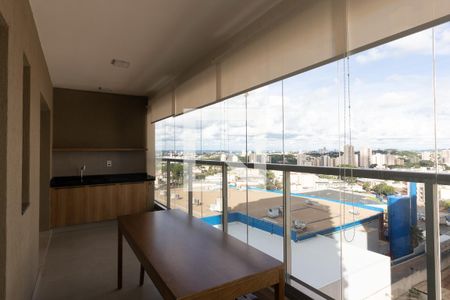 Varanda de apartamento para alugar com 1 quarto, 53m² em Alto da Boa Vista, Ribeirão Preto