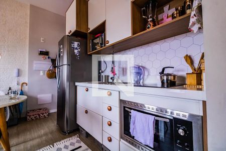 Cozinha de apartamento para alugar com 1 quarto, 31m² em Mirandópolis, São Paulo
