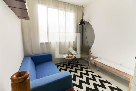 Sala/cozinha americana de apartamento para alugar com 1 quarto, 24m² em Tatuapé, São Paulo