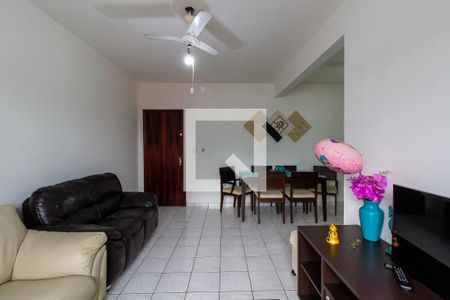 Sala de apartamento para alugar com 1 quarto, 65m² em Caiçara, Praia Grande