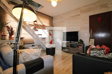 Sala de apartamento à venda com 4 quartos, 190m² em São Lucas, Belo Horizonte