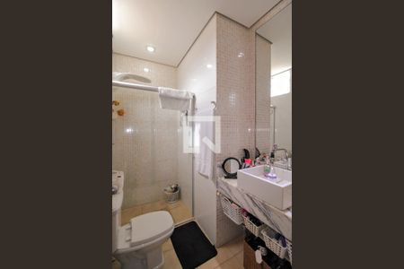 Banheiro da Suíte 1 de apartamento à venda com 4 quartos, 190m² em São Lucas, Belo Horizonte