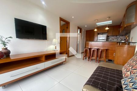 Sala de apartamento para alugar com 1 quarto, 55m² em Barra, Salvador