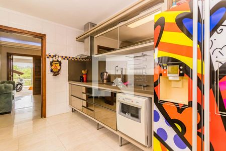 Cozinha de casa à venda com 4 quartos, 296m² em Espírito Santo, Porto Alegre