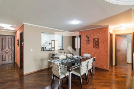 Sala de apartamento à venda com 3 quartos, 98m² em Vila Valparaíso, Santo André