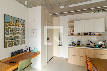 Sala de kitnet/studio à venda com 1 quarto, 33m² em Centro, São Paulo