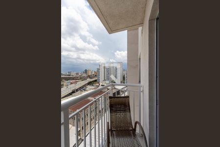 Varanda Sala de apartamento para alugar com 2 quartos, 35m² em Barra Funda, São Paulo