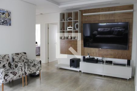 Sala de TV de casa de condomínio à venda com 4 quartos, 350m² em Alphaville Dom Pedro, Campinas