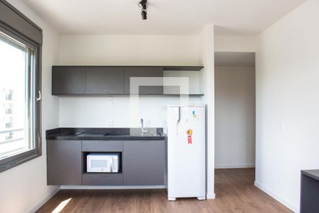 Cozinha  de apartamento à venda com 1 quarto, 30m² em Cidade Baixa, Porto Alegre