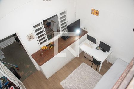 Sala (Vista do Mezanino) de casa à venda com 3 quartos, 90m² em Jardim Aeroporto, São Paulo