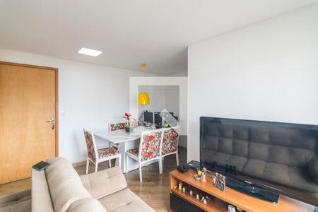 Sala de apartamento à venda com 2 quartos, 50m² em Vila Floresta, Santo André