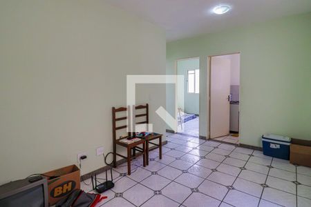 Sala de apartamento à venda com 2 quartos, 52m² em Santa Cruz, Belo Horizonte