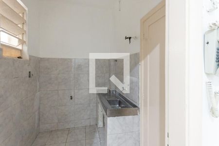 Cozinha e Área de Serviço de apartamento à venda com 1 quarto, 40m² em Rio Comprido, Rio de Janeiro