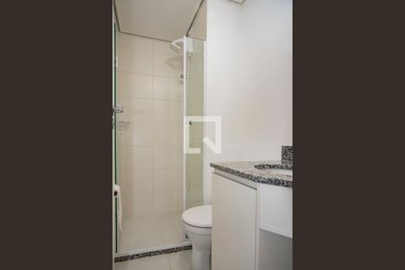 Banheiro de kitnet/studio para alugar com 1 quarto, 24m² em Vila da Saúde, São Paulo