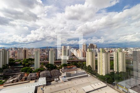 Vista -Varanda de apartamento à venda com 1 quarto, 52m² em Brás, São Paulo